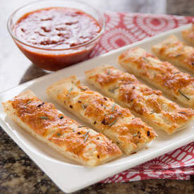 Cheesy Bread Strips