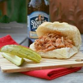 Slow Cooker BBQ Shredded Chicken