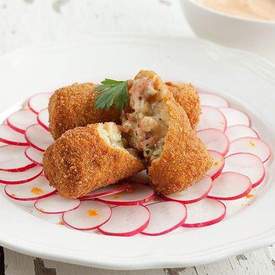 Dutch shrimp croquettes