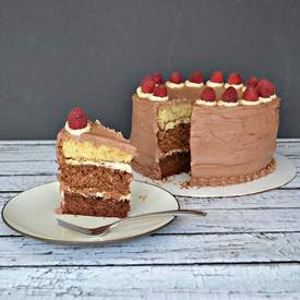 Chocolate Ombre Cake