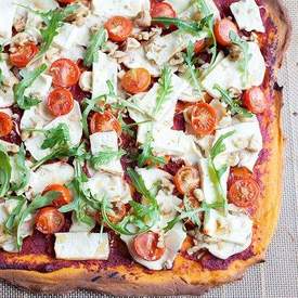 Sweet potato pizza