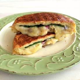 Dubliner Grilled Cheese with Chard