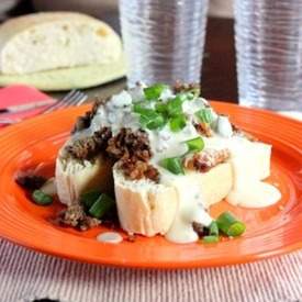 Open Face Breakfast Sandwich 