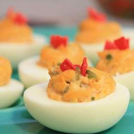 Southwestern Deviled Eggs