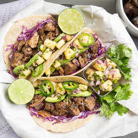 Jerk Carnitas Tacos