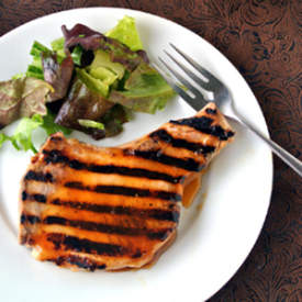 Apple Cider Glazed Pork Chops