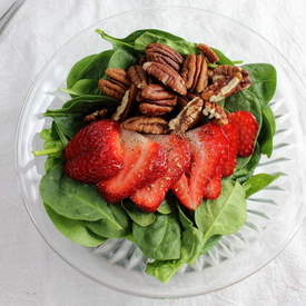 Strawberry Spinach Salad