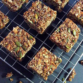 Cranberry Coconut Granola Bars