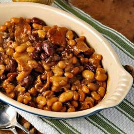 Clays Famous Three Bean Casserole