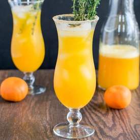 Orange Thyme Mocktail
