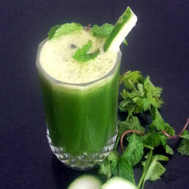 Cucumber Coriander Mint Juice