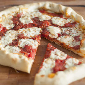 Tomato And Cheese Pizza