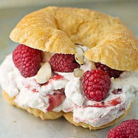 Raspberry Almond Cream Pastries