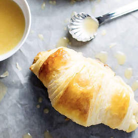 Homemade Croissants w/ Honey Butter
