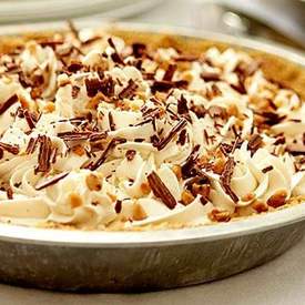 Caramel Banana Pie with Bourbon