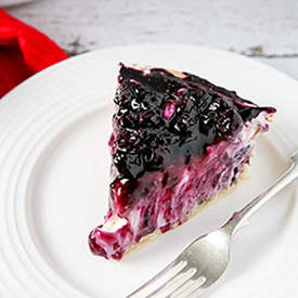 Blueberry Cream Cheese Pie