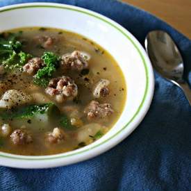 Hearty Kale Sausage Soup