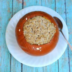 How to Cook Oatmeal in a Pumpkin