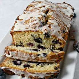 Blueberries and Cream Quick Bread