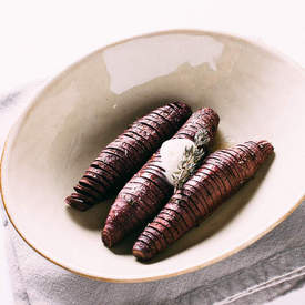 Hasselback Sweet Potatoes