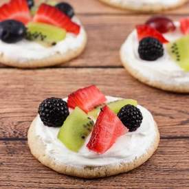 Mini Fruit Pizzas