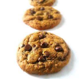 Chewy Chocolate Chip Pumpkin Cookies