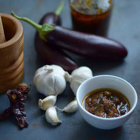 Spicy Eggplant Pickle