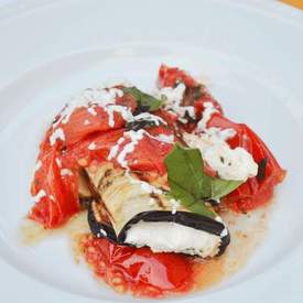 Grilled Eggplant Rollatini