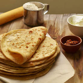 Aloo potato parathas, Stuffed Indian Bread