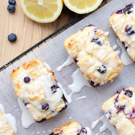 Blueberry and Lemon Loaves
