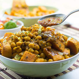 Channa and aloo