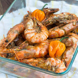 Jamaican pepper shrimp