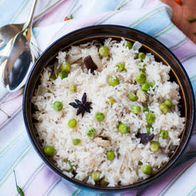 Perfect Peas Pulao