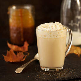 Bourbon Caramel Steamer