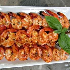 Marinated Grilled Shrimp Skewers