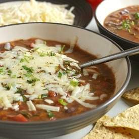 Slow cooker black bean soup