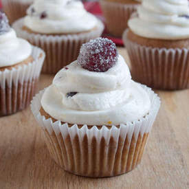 Orange Cranberry Cupcakes