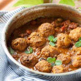 Chicken Kofta (Meatballs) Curry