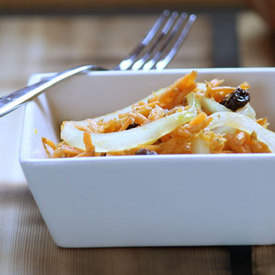 Carrot and onion salad