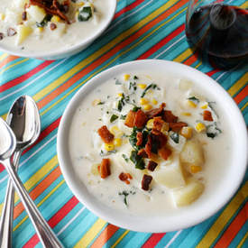 Corn and Kale Chowder