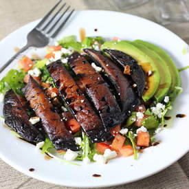 Portobello mushroom salad