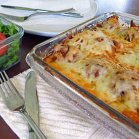 Meatball Sub Casserole