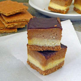 Cookie Butter Cheesecake Bars