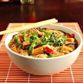Stir Fry Asian Chicken Soup