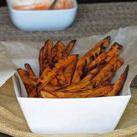 Healthy Baked Sweet Potato Fries