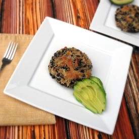 Quinoa and Black Bean Stuffed Portabella Mushrooms