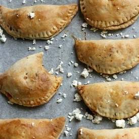 Pumpkin and feta empanadas