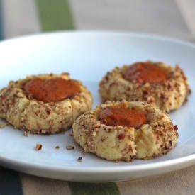 Pumpkin Thumbprint Cookies