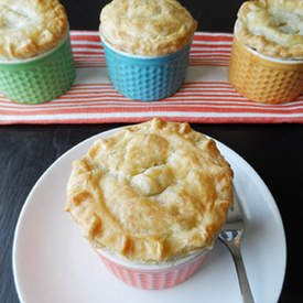 Mini Apple Ginger Brandy Pies