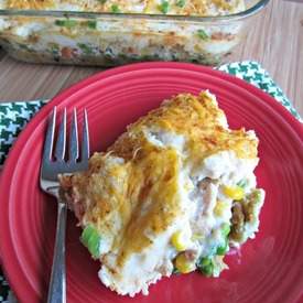Thanksgiving Leftovers Casserole